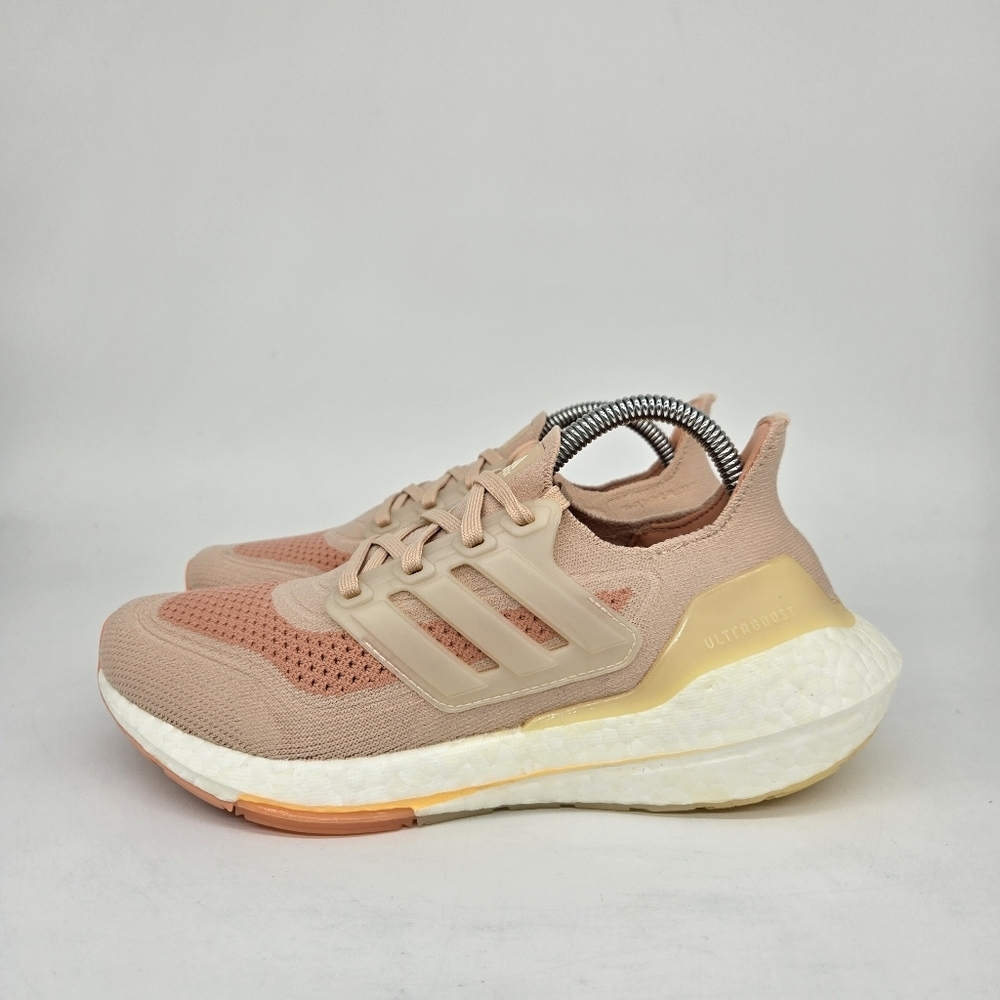 adidas Ultra Boost 21 Halo Blush Women's Running Shoes Size 6